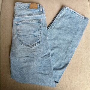 American Eagle Outfitters Super High-Rise Straight Leg Jeans